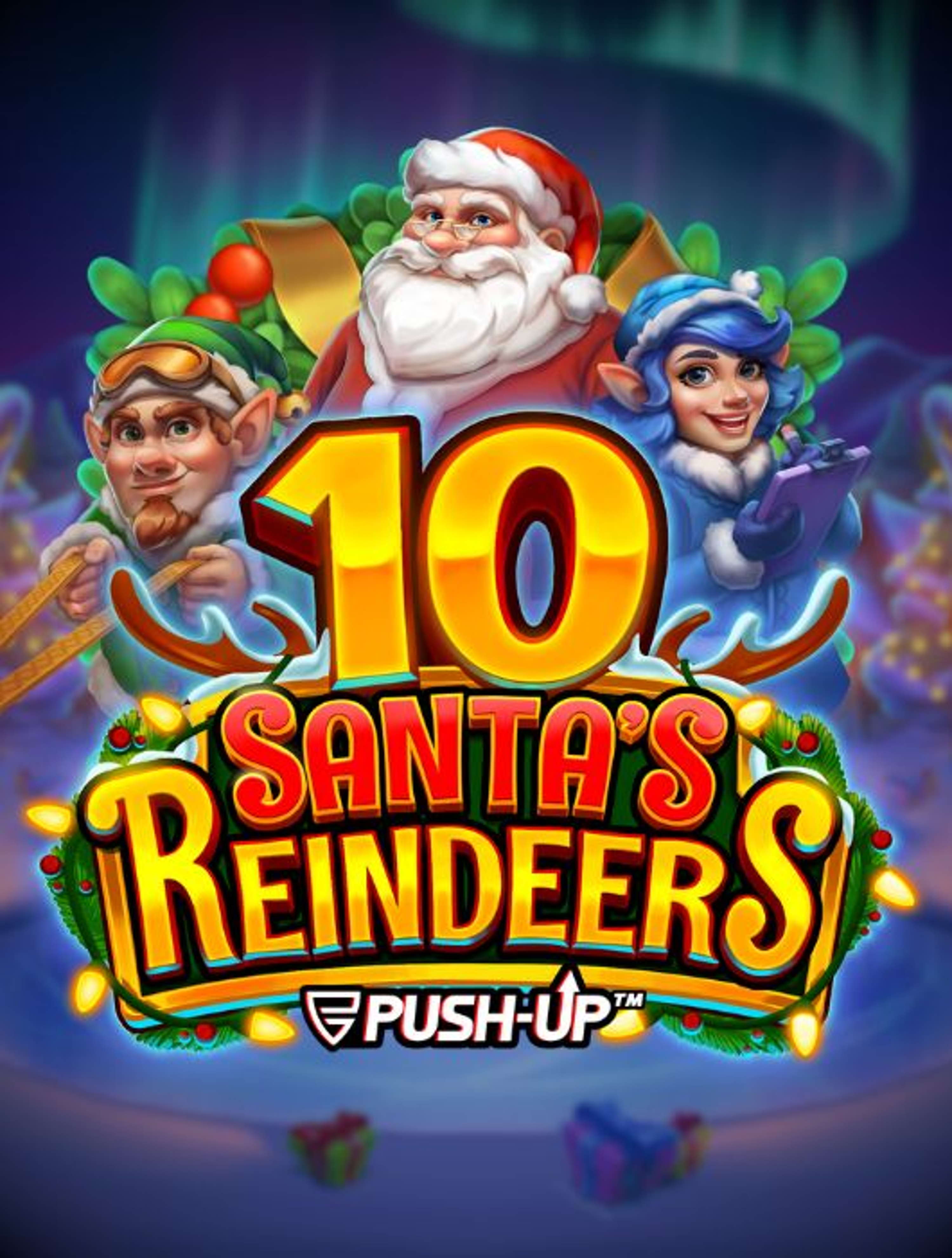 10 Santas Reindeers Thumb