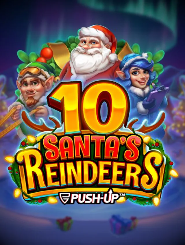 10 Santas Reindeers Thumb