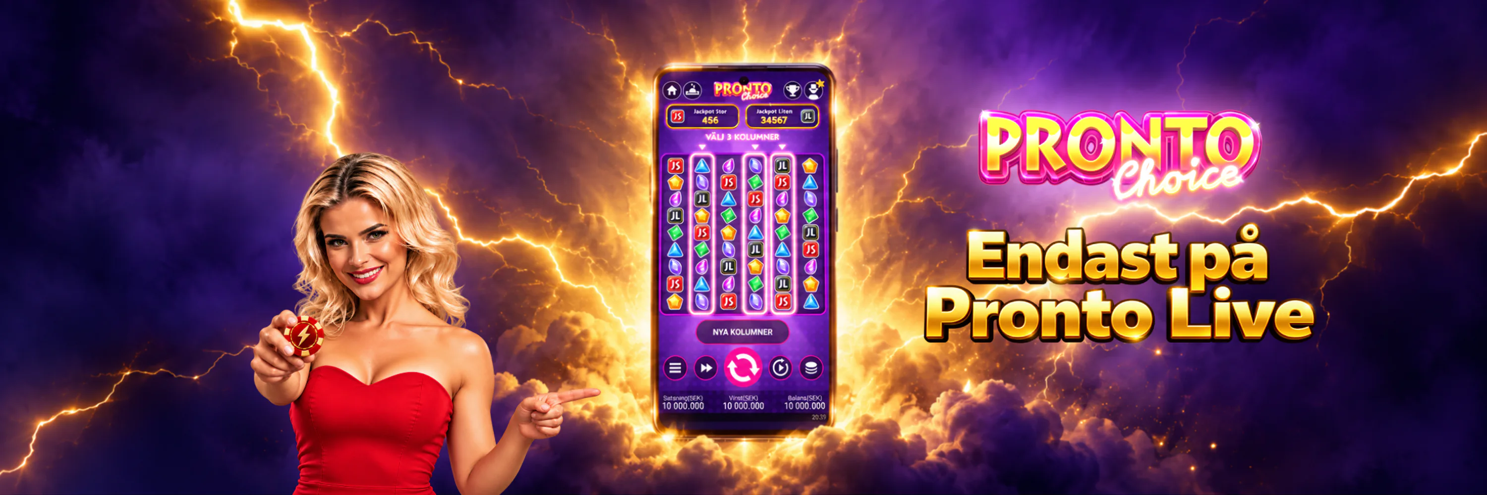 Pronto Choice Banner