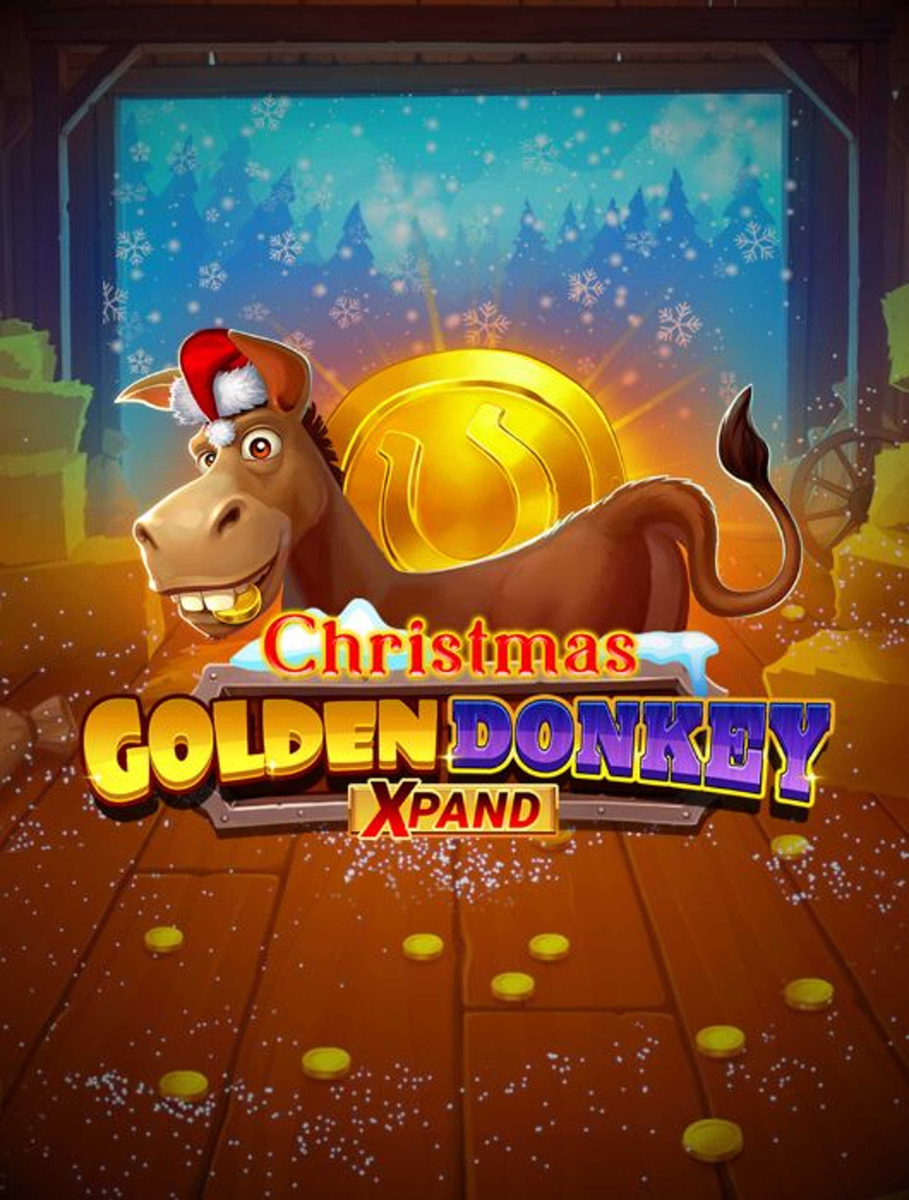 Golden Donkey Christmas Xpand Thumb